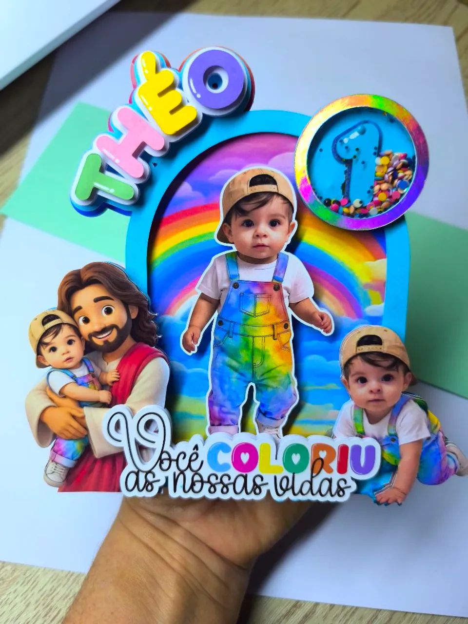 Topper de bolo 