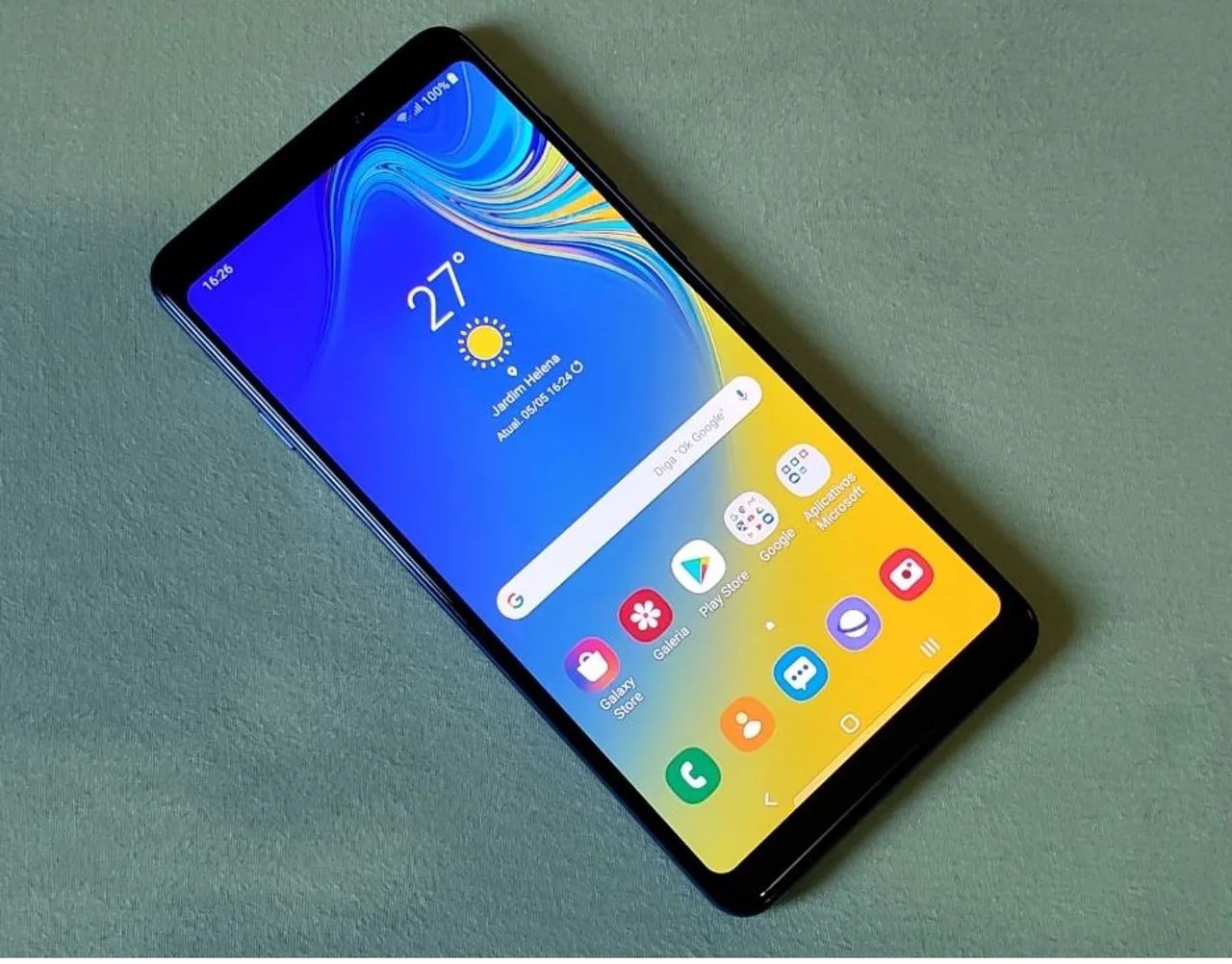 celular Samsung A9 128GB tela 6.7 - Foto 2
