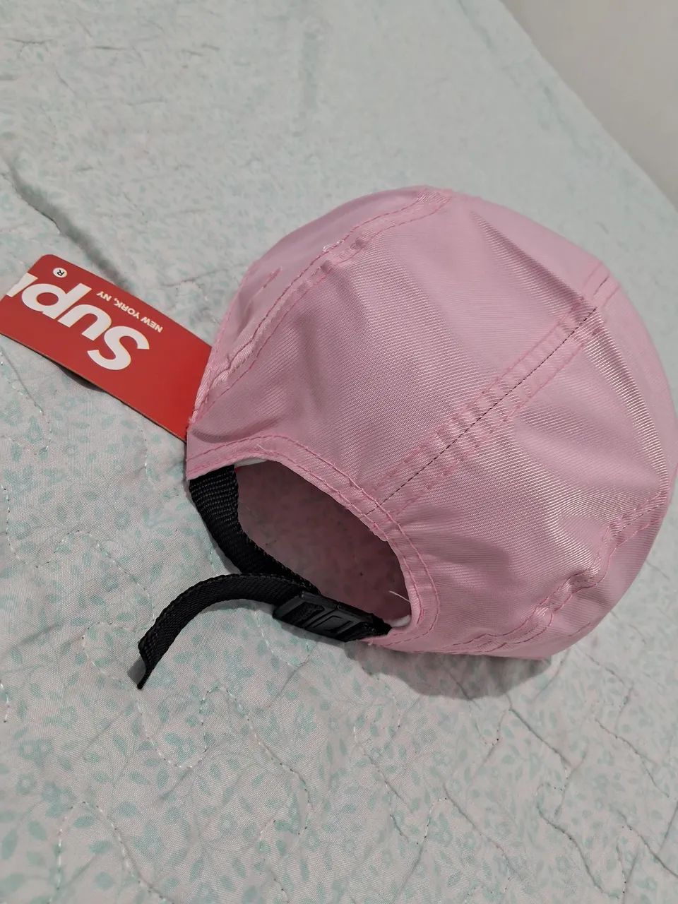 Boné Supreme Aba Reta Rosa - Foto 3