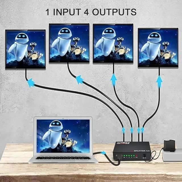 Switch HDMI 4x1 Full HD  - Foto 3