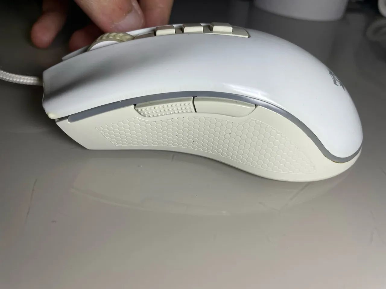 Mouse Redragon Cobra M711 Branco RGB - Foto 5