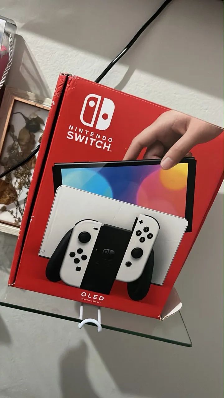 Nintendo Switch OLED branco - Foto 4