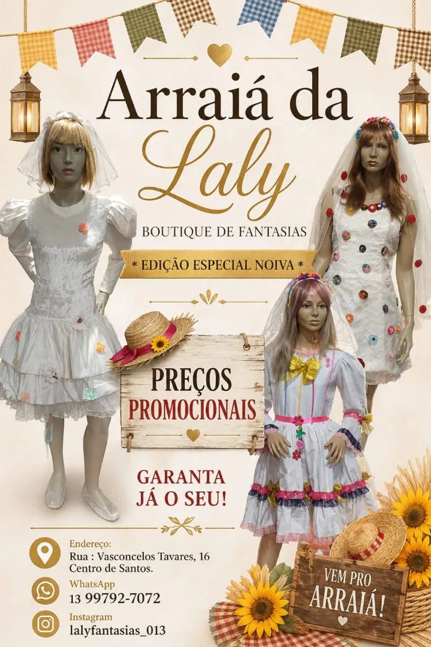 Saias junina tbem temos plus  - Foto 4
