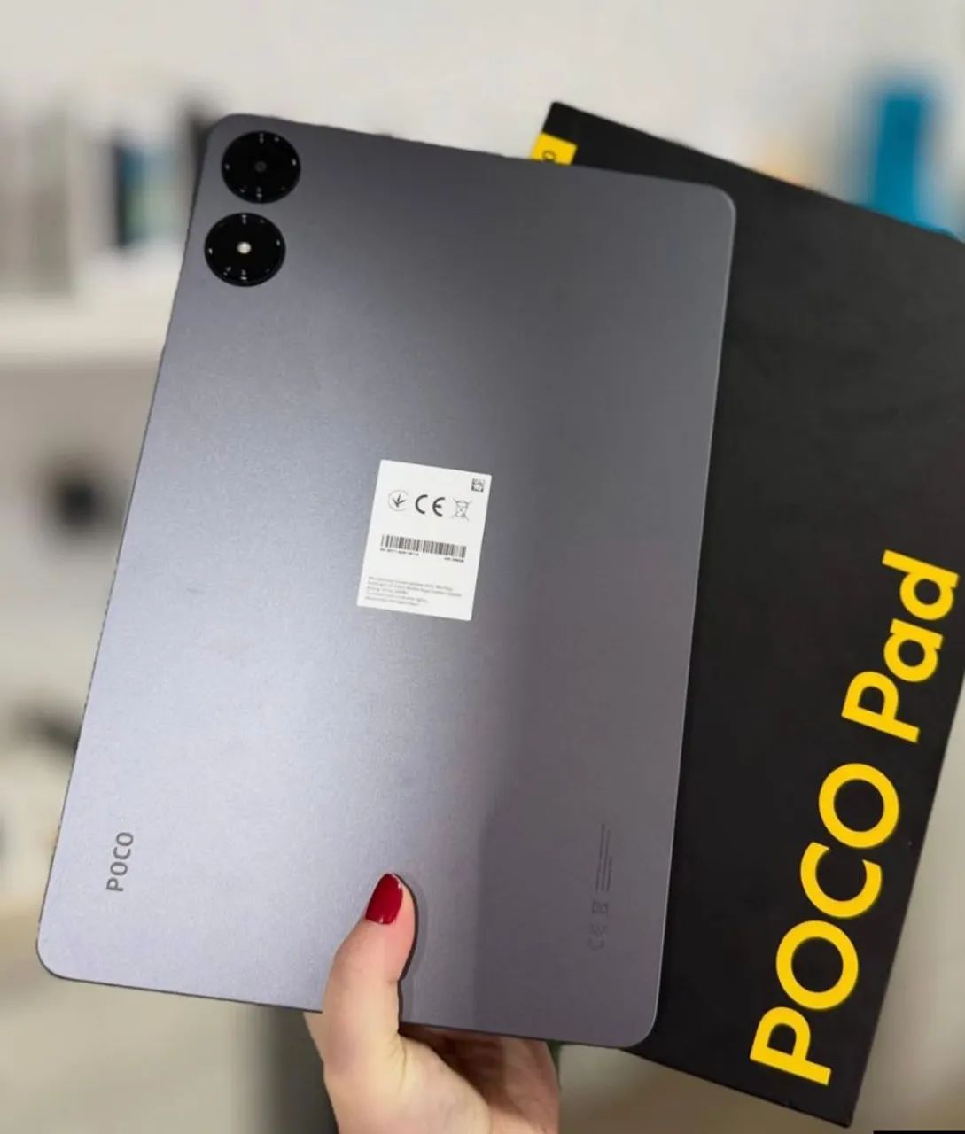 Tablet Xiaomi Poco PAD 256GB 8GB -- Novo lacrado com Garantia e