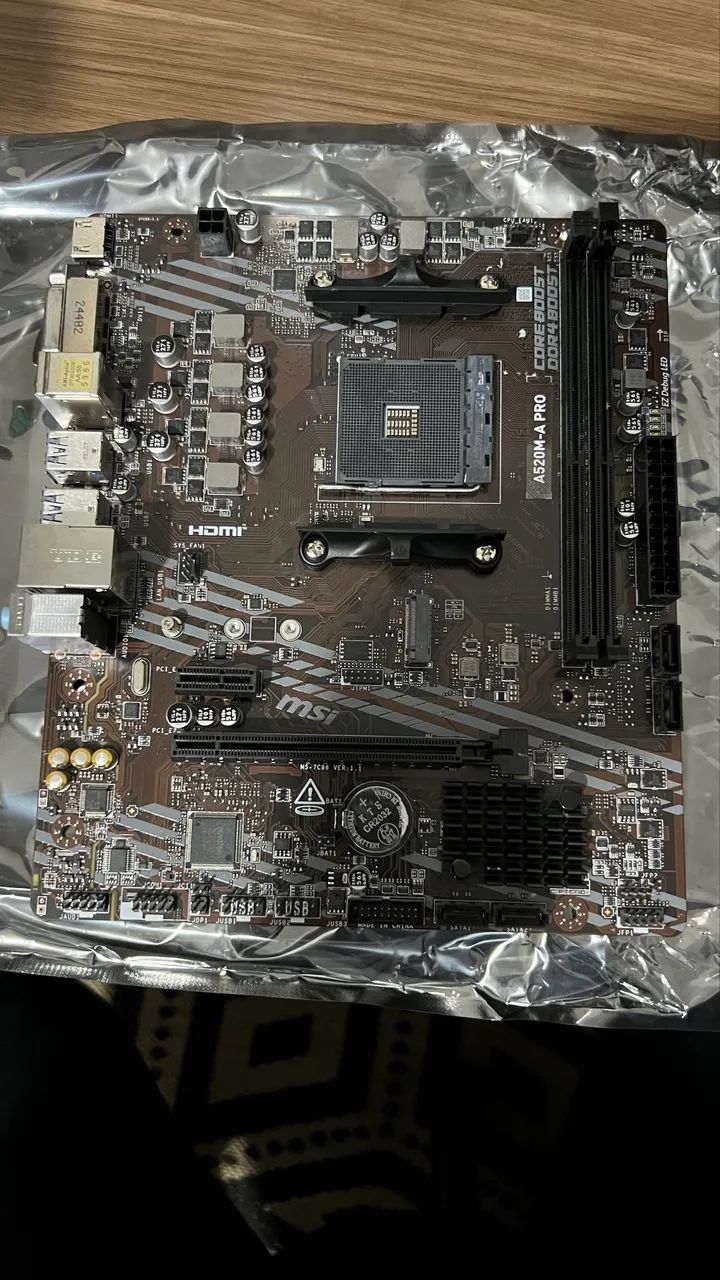 Placa-mãe Msi A520m-a Pro - Foto 2
