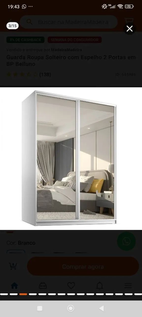 Guarda roupa planejado 