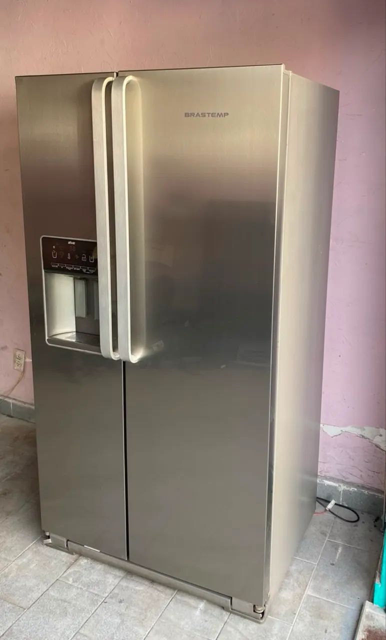 Geladeira Side by side Brastemp inox  - Foto 3
