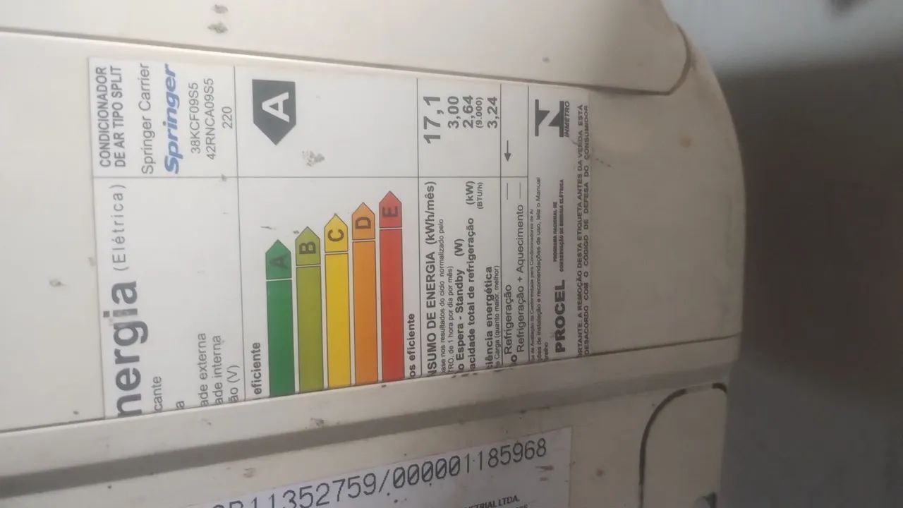 Ar condicionado usado 