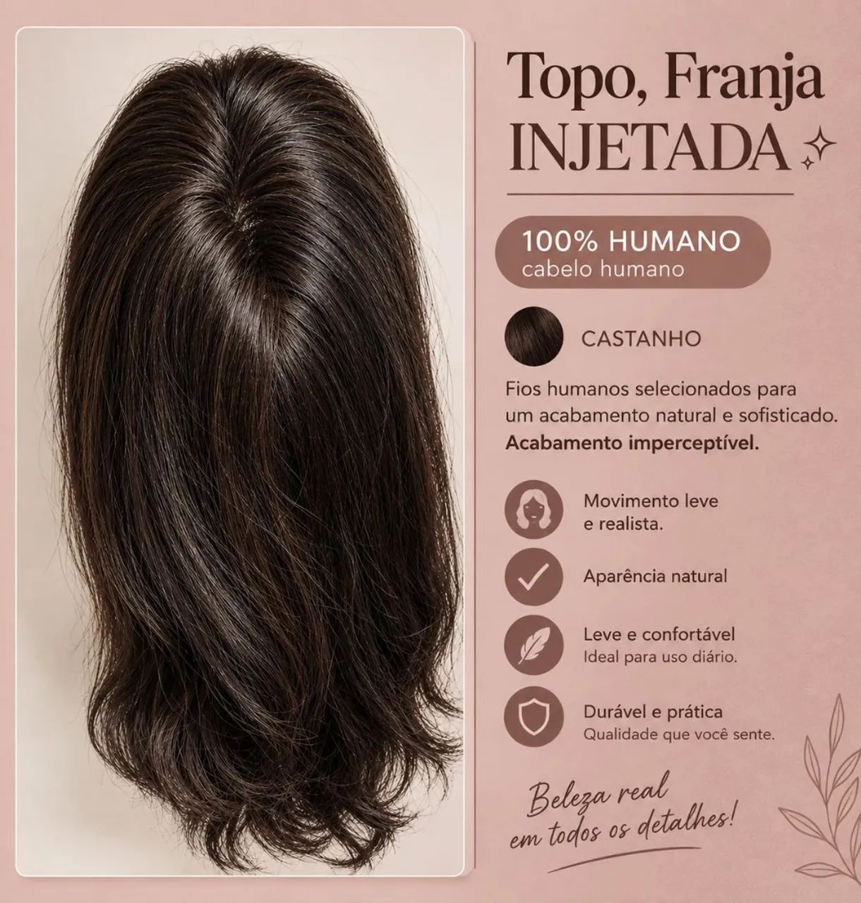  PERUCAS INJETADAS MASCULINAS E FEMININAS! ?