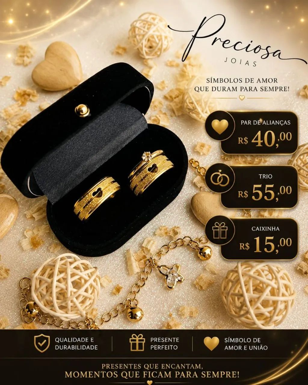 Alianças de casamento  - Foto 4