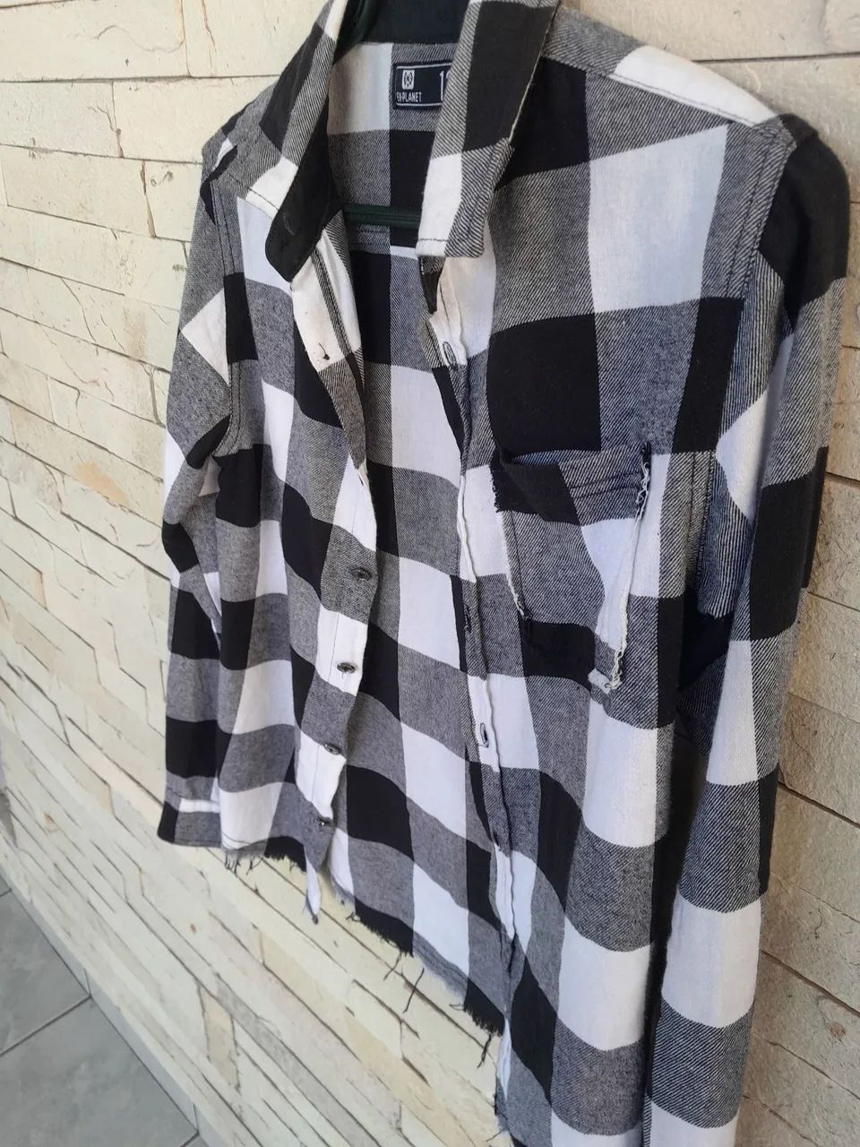 Camisa Manga Longa Xadrez  - Foto 3