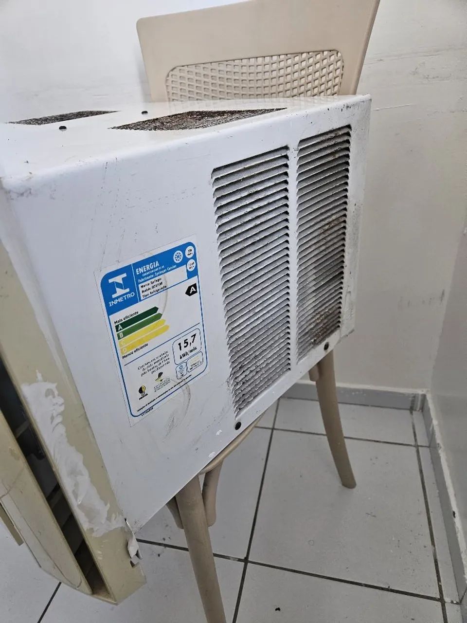 Ar-condicionado de janela (usado) - Foto 3
