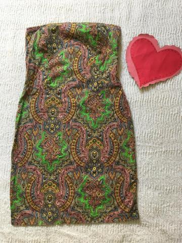 Vestido tomara que caia, P