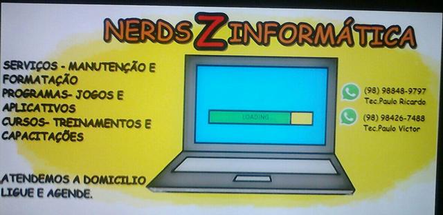Formatação notebook promocional