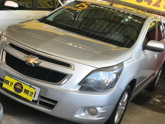 Chevrolet Cobalt 2015 + GNV ltz (mylink, volante multifuncional, automático TOP de linha) - Foto 2