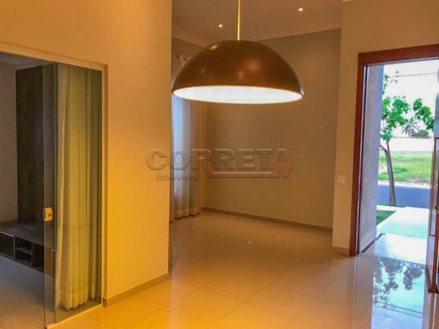 Casa de condomínio à venda com 3 dormitórios em Condominio habiana ii, Aracatuba cod:V3449 - Foto 2
