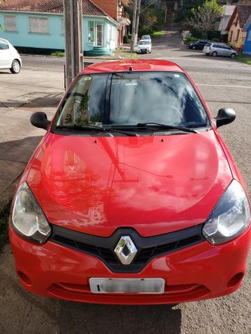 Renault clio expression 1.0 16v 4 portas completo 2013/2014 *único dono* placa i - Foto 2
