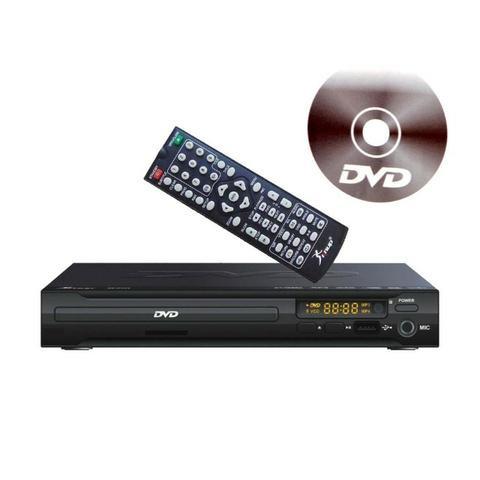 Aparelho DVD Player Rca 2.0 Canais USB Mp3 Cd Ripping Karaoke Knup Preto KP-D103 Bivolt - Foto 6