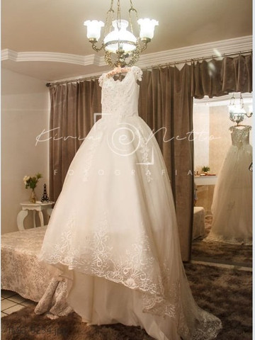Vendo vestido de noiva de princesa - Foto 5