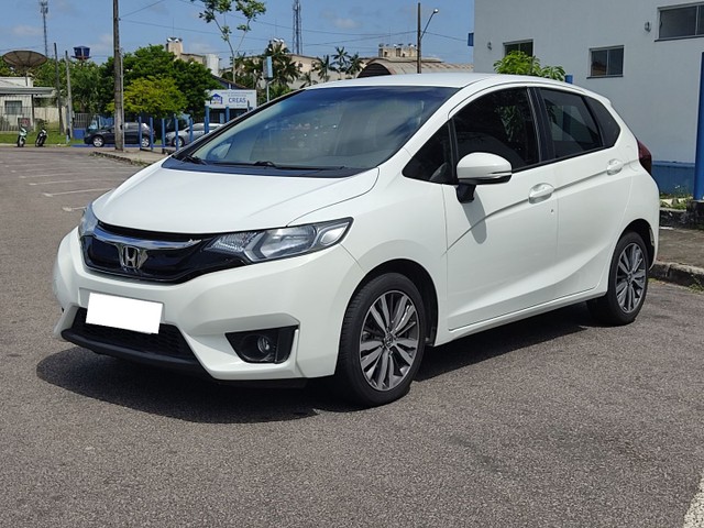 HONDA FIT BRANCO 2016 AUTOMÁTICO