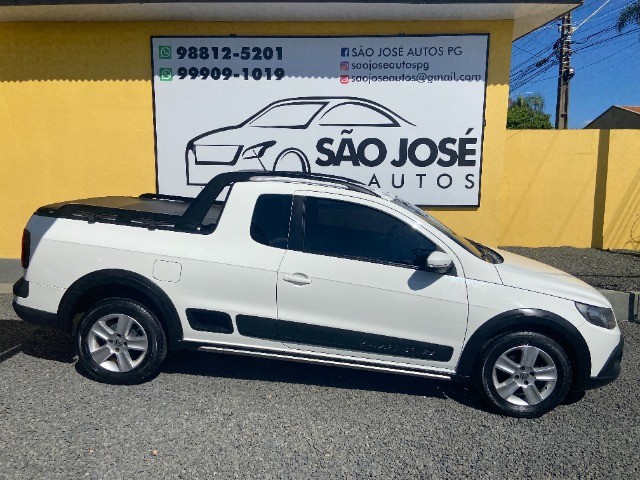 VW SAVEIRO CROSS 1.6 CE / COMPLETA / FLEX / BRANCA / 2013.