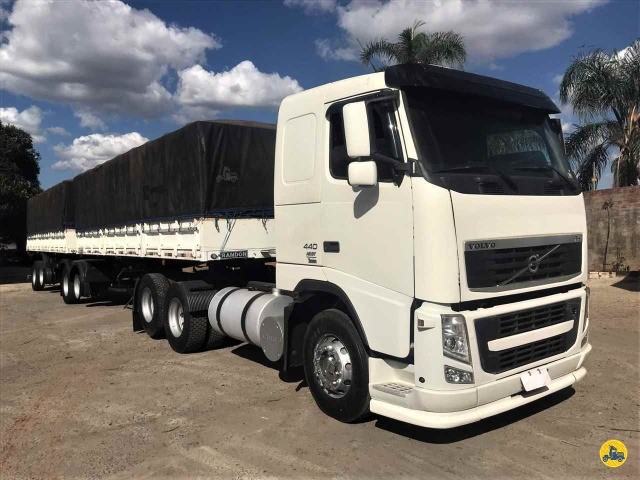 Volvo Fh 440 6x2 I Shift Ano 2010 + Bitrem 7 Eixos Facchini