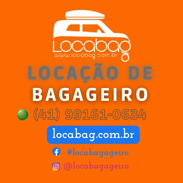 Locação de bagageiro de teto