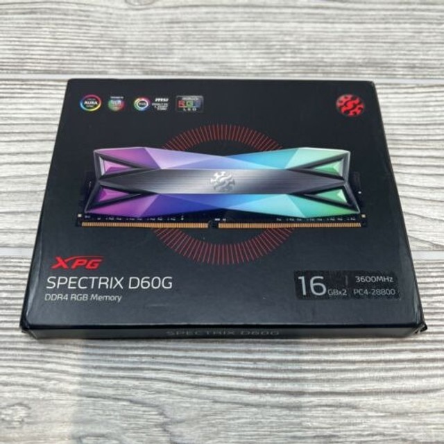 memória xpg spectrix d60g rgb 16gb