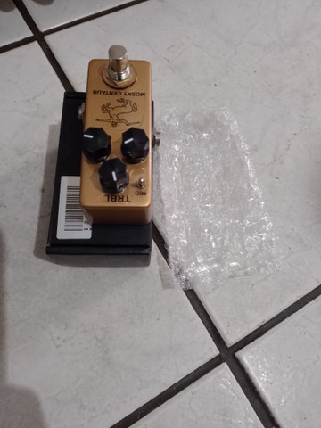 Pedal overdrive centaur para guitarra 