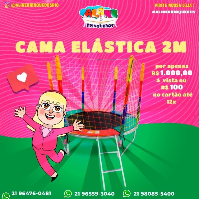 Cama Elástica 2.00M