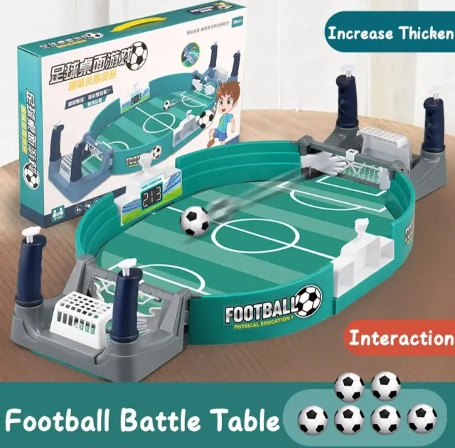 Jogo De Mesa De Futebol De Dois Jogadores Com Lançador De Bola