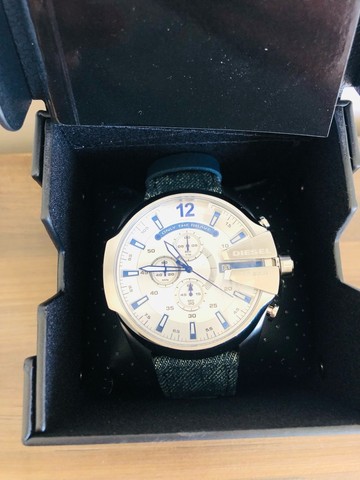 Relógio diesel dz4511 mega chief safira - Foto 3