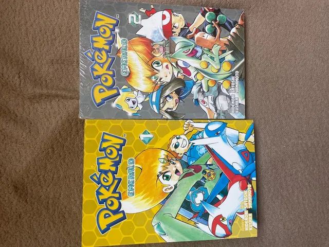 Mangá - Pack Pokémon Emerald - 01 a 03 - Novo/Lacrado em Promoção