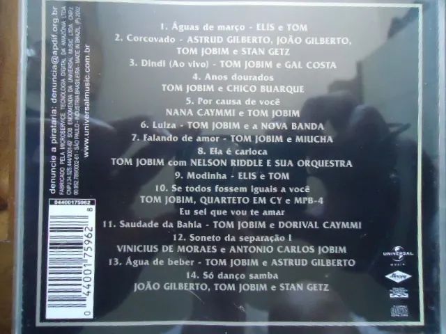 Cd Tom Jobim - Gold - Foto 2