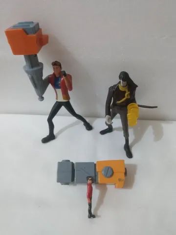 Lote De Bonecos Mutante Rex (generator Rex) Mc Donalds