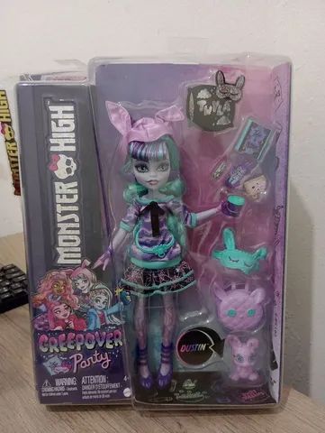 Monster High Boneca Creepover Twyla : : Brinquedos e