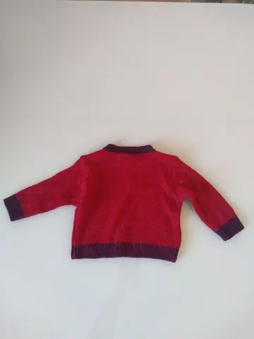 Suéter marca Noruega, tamanho P (1-3 meses) - Foto 3