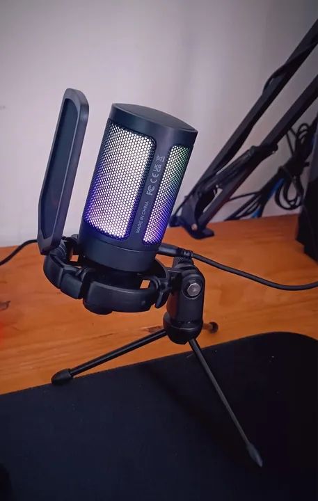 Vendo microfone Fifine A6V NOVO - Foto 3