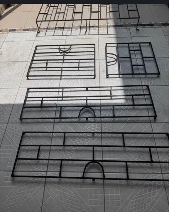 Grade segurança kit 5 unidades