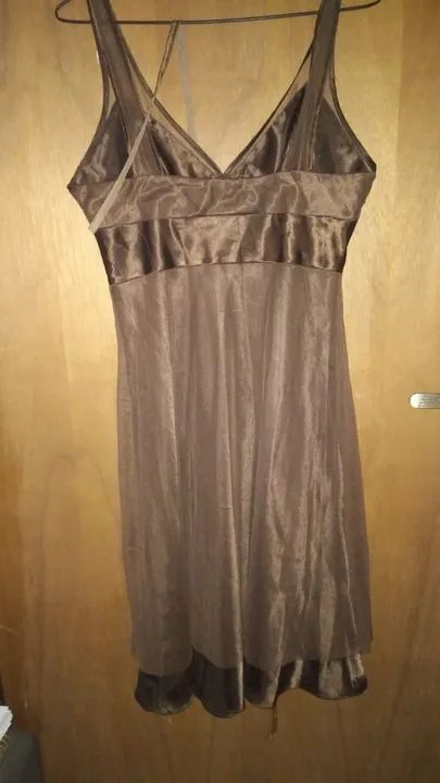 Vestido marrom lindo - Foto 5
