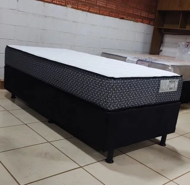 Cama box solteiro molas ensacadas pronto entrega  - Foto 2