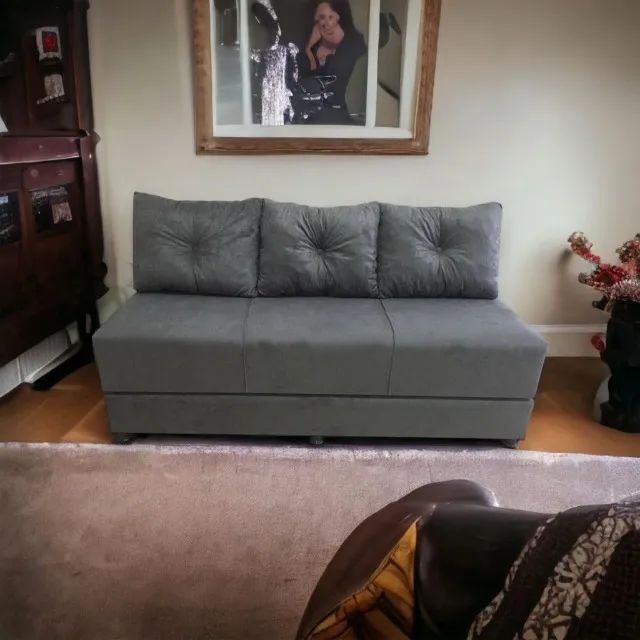 Preço de Fábrica Sofá Cama Casal Novos e Várias cores Aproveite a oferta!! - Foto 2
