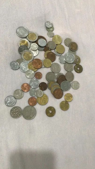 MOEDAS BRASILEIRAS (CRUZEIRO, CRUZADO, CRUZADO NOVO) E ESTRANGEIRAS - Foto 2