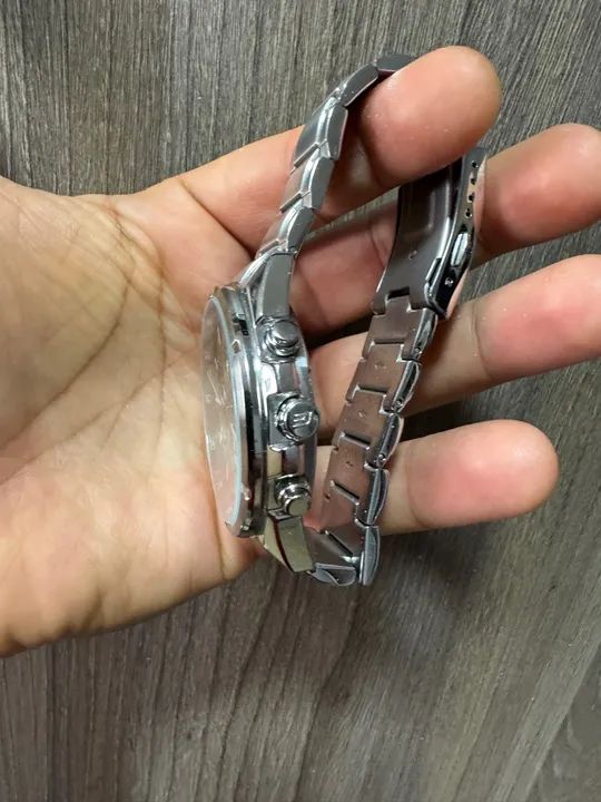 Relógio Casio Edifice Cronógrafo - Prata - Foto 2