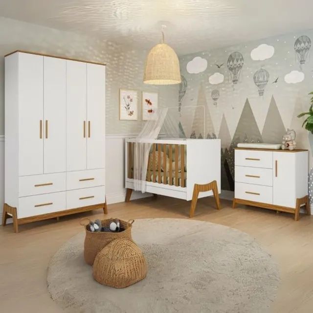 MOVEIS QUARTO INFANTIL TUDO 100% MDF SUPER GARANTIA !!! T2634T