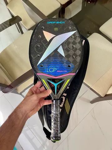 Drop Shot Murano 3 BT Padel-Schläger – Carbonrahmen, EVA Soft-Kern, Cork Cushion Grip