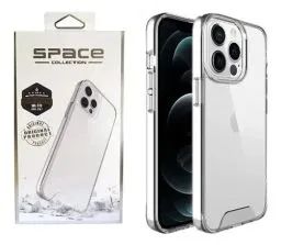 capinha space collection transparente iphone 12 pro max - lacrada 