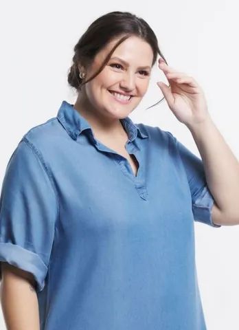 Vestido chemise jeans  - Foto 4