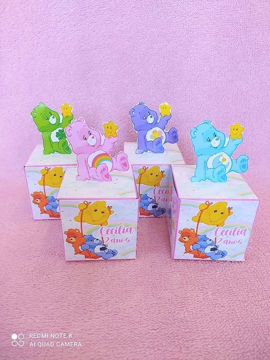 Caixas personalizadas pra festa ursinhos carinhosos  - Foto 5