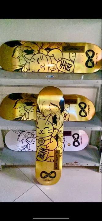 Shape maple canadense foil gold